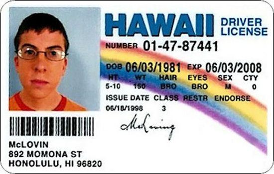 mclovin id