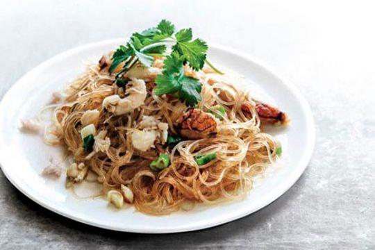 Cellophane Noodles with Crab