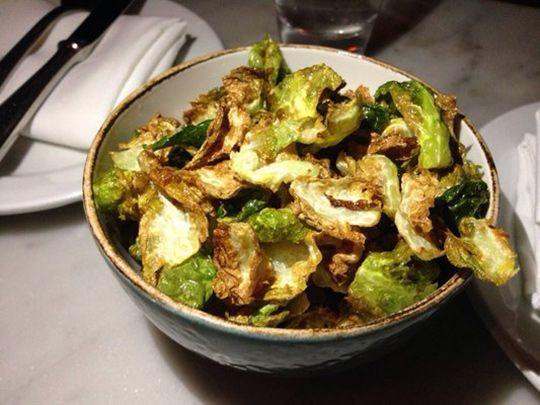 Brussels Sprout Chips