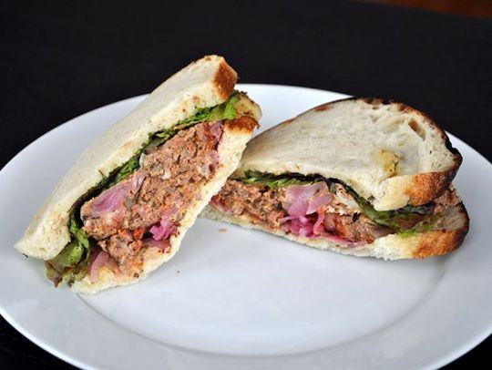 Meatloaf Sandwich at Fatted Calf