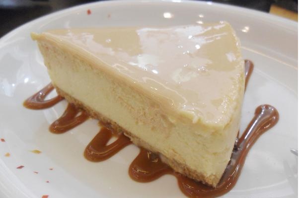 caramel cheesecake