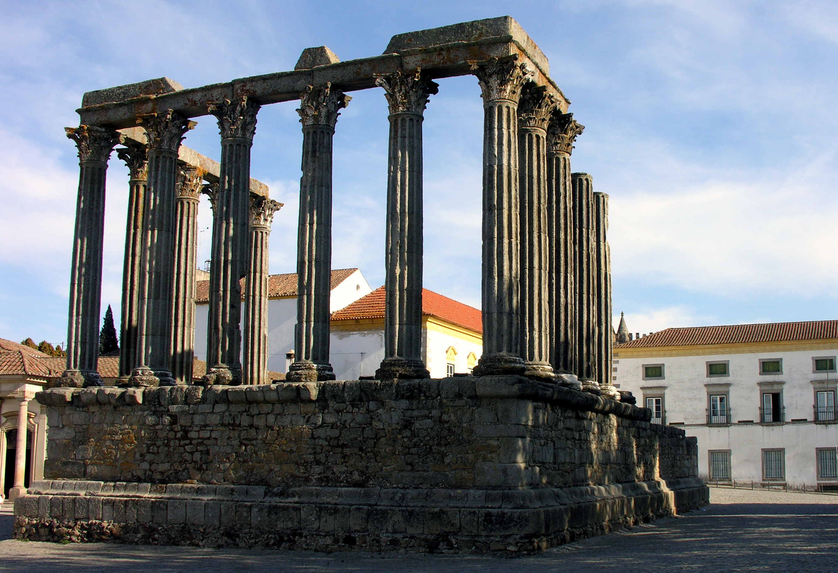 Roman temple of evora