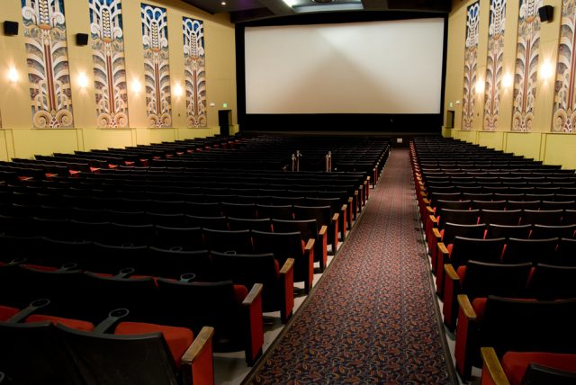 Verlassene Orte in Utah Scera Movie Theater Bilder