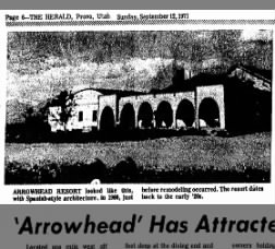 Old Arrowhead Swimming Resort Images