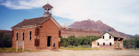 Gyselige steder i Utah Grafton Billeder