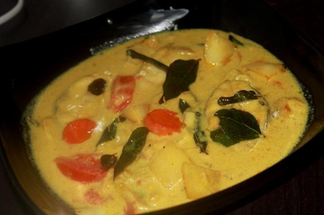 Fish Molly Spicy Dish of Kerala