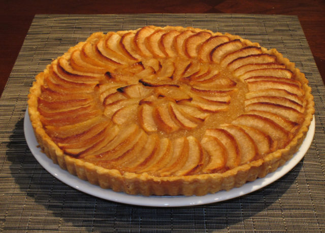 Apple Tart Traditional French Dessert