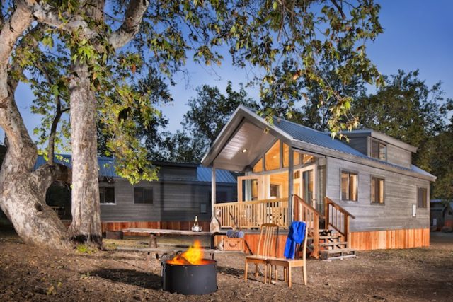 Cabin Camping in El Capitan Canyon