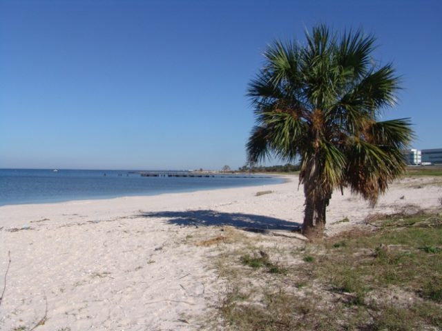 Lake Pontchartrain Beach near New Orleans