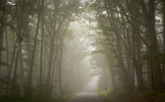 Carretera de Haynesville Embrujada de Maine