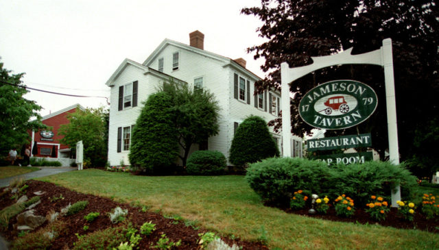 Jameson Tavern Restaurant Haunted Maine