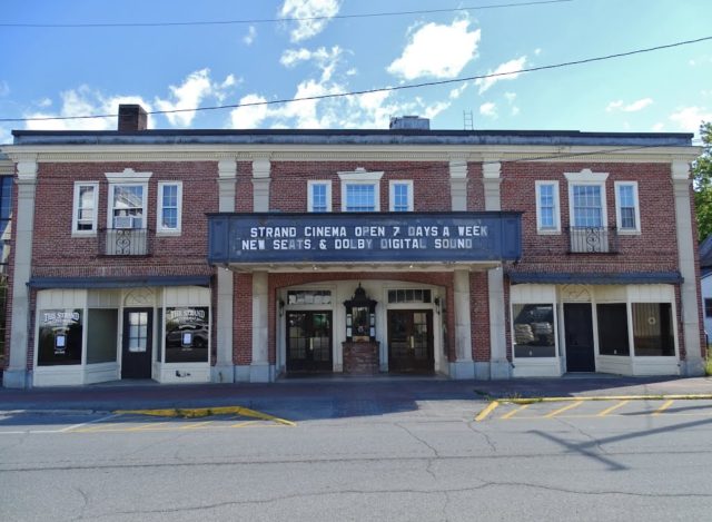 Casas embrujadas del Cine Strand en Maine