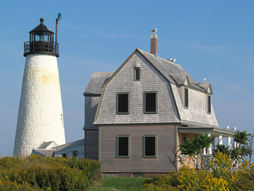 Wood Islandin majakka Kummitusmajakat Mainessa