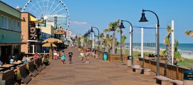 Myrtle Beach Free Things to do The Boardwalk and Promenade