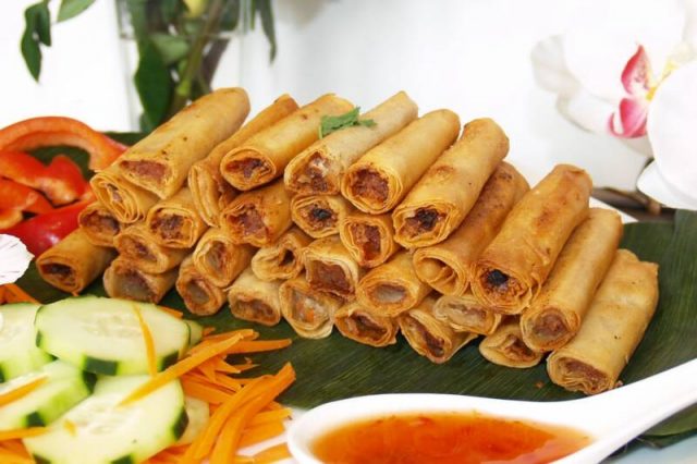 Filipino Food Lumpia Roll