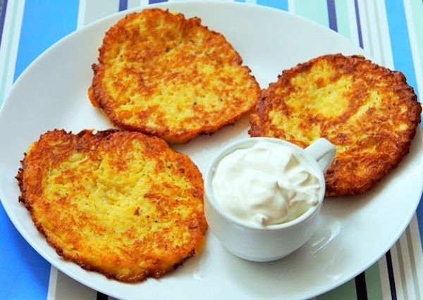 Tortitas de patata Deruny Ucrania