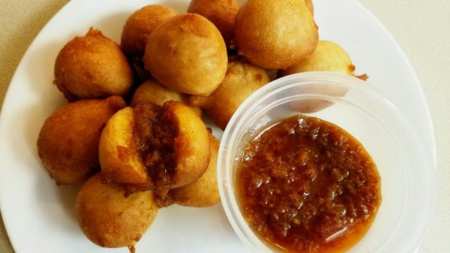 Liberian Pepper Kala Deep-fried Dumplings