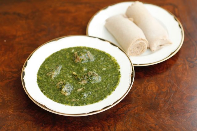 Molokhia Soup Egyptian National Cuisine