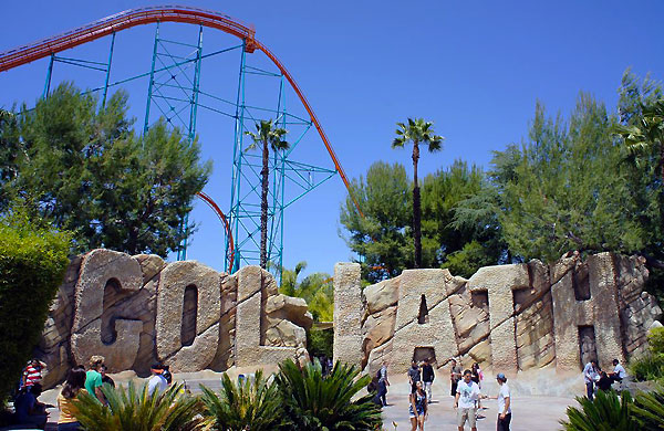 Tallest Roller Coaster at Six Flags Goliath