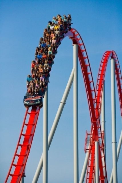 Tallest Steel Roller Coaster Intimidator