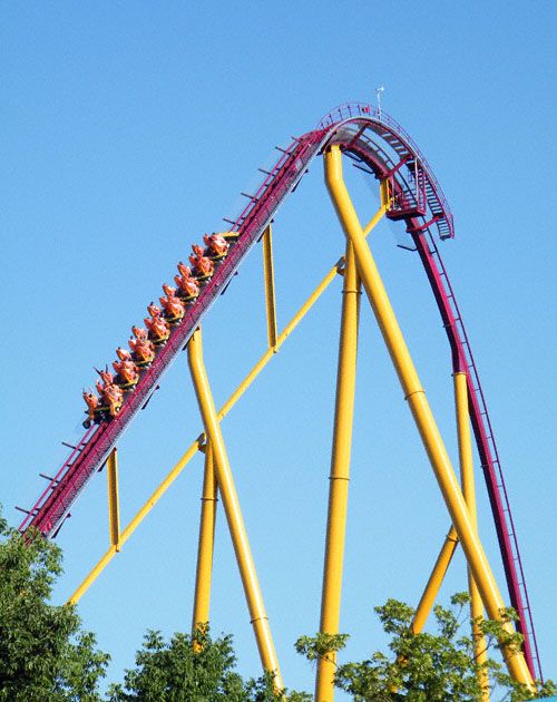 10 of the Tallest Roller Coasters in US - Flavorverse