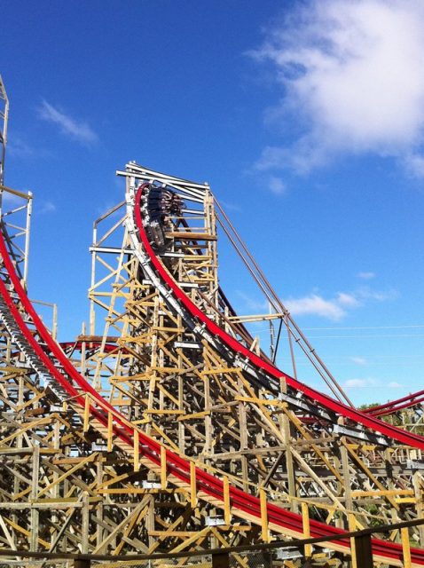 Tallest US Roller Coaster Titan Six Flags Over Texas