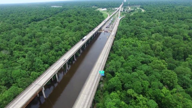 Atchafalaya Basin Bridge Longest in the USA