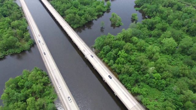 Atchafalaya Basin Bridge Longest over Water in USA