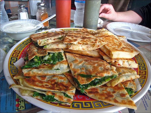 Bolani Perakai Poraki Stuffed Vegetarian Flat Bread