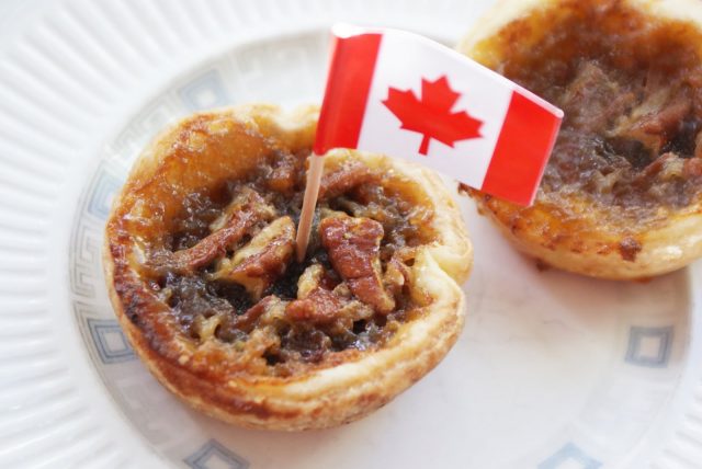 Butter Tart Typical Canadian Food