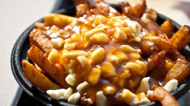 Poutine Canadian Snack Food