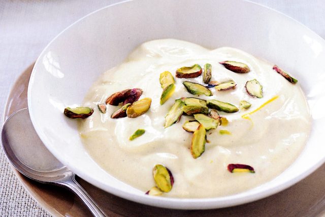 Indian Shrikhand Yogurt Dessert Recipe of Gujarat