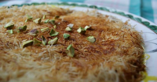 Kanafeh – A Popular Iraqi Dessert Dish