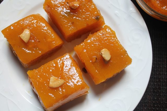 Mango Halwa Pulp Indian Dessert