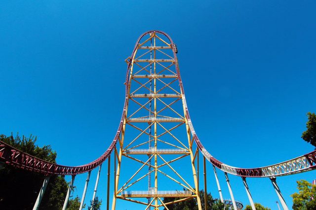 Top Thrill Dragster Cedar Point Fastest Roller Coaster