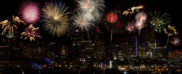 Denver Free Things to do New Year’s Eve Fireworks Downtown
