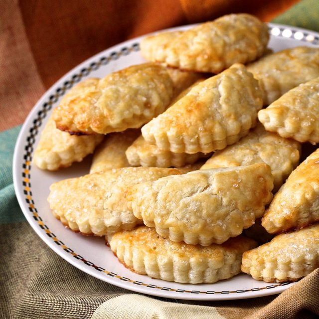 Cream Cheese and Apricot Empanadas Peruvian Dessert