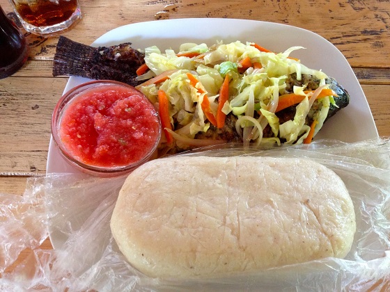 Banku Ghana Traditional Food