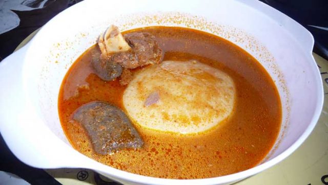 Fufu Ghanaian Food