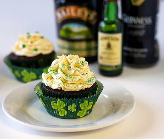 Alcoholic Irish Car Bomb Cake Whiskey Shots Desserts