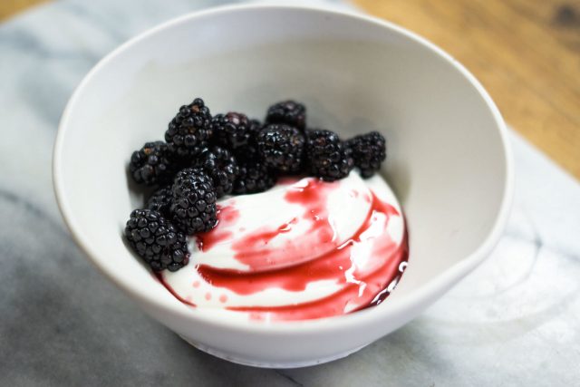 Flavored Yogurt Dessert Skyr