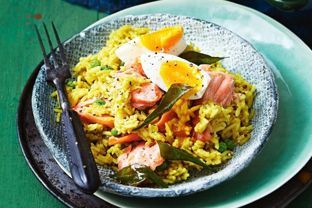 Scottish Kedgeree Fish & Rice Dish