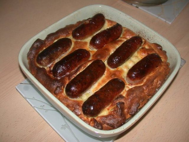 Toad in the Hole English Staple Food