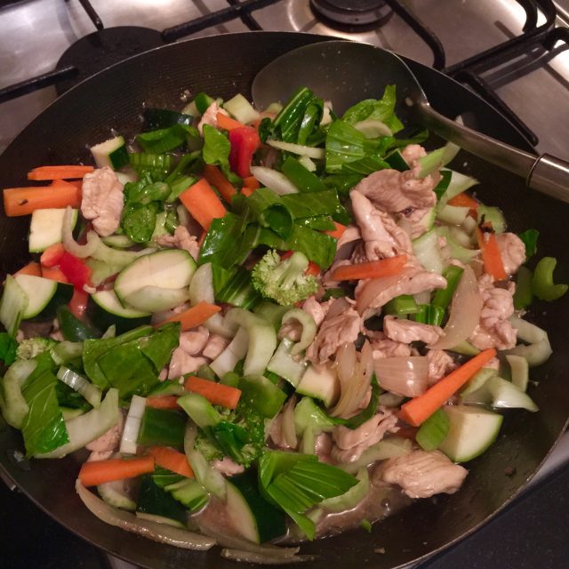 Fijian-Chinese Chicken Chopsuey - Fast-Food Dish