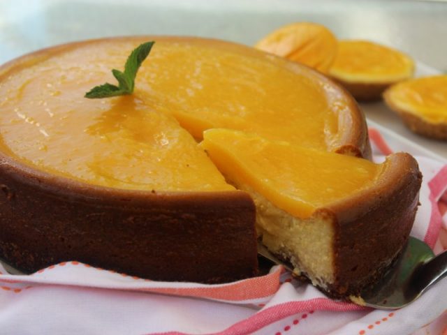 Mango Cheesecake – Layered Confectionery Jamaican Desserts