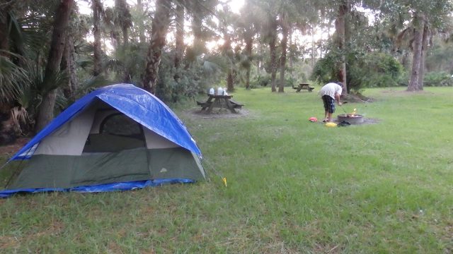 DuPuis Management Area Free Tent Camping in Florida