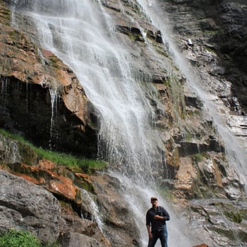 Utah Hiking Trails Bridal Veil Falls Provo County