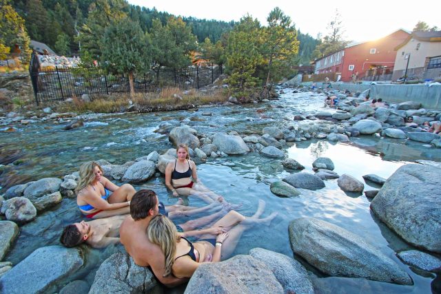Chalk Creek Colorado Hot Springs Chaffee County