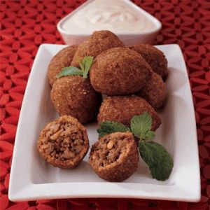  Kibbeh Plat National des aliments syriens 