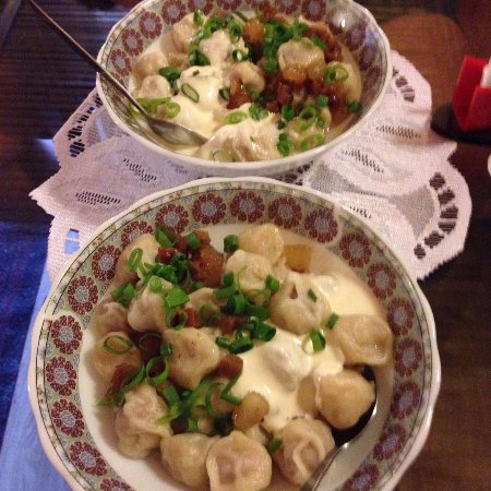 Koldunai Lithuanian Food Meat Dumplings